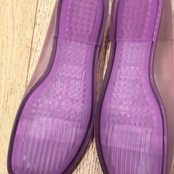 NWT! Marc Jacobs X Melissa Ruby Flats - Size 7  (Lilac) - Picture 5 of 7